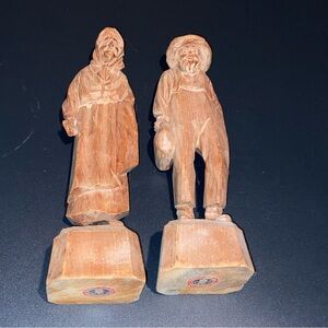 Folk Art Handcrafted Wooden Figurines Murray Bay Handcrafters. Canada